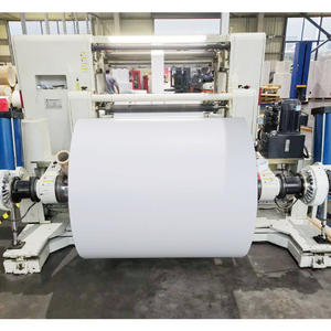 Rollo de papel autoadhesivo, semibrillante, 80gsm, precio bajo de fábrica - Product Image 2