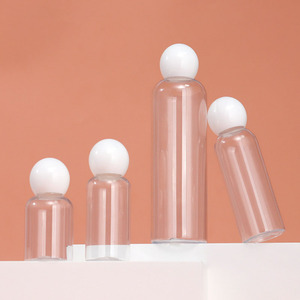 Botol Sampo Plastik PET Transparan Grosir 50ml 100ml 250ml Tutup Flip Top Wadah Isi Ulang untuk Perawatan Kulit - Product Image 2