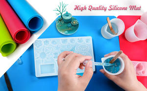 Food Safe Custom Silicone Mat Non Slip Heat Resistant Waterproof For Kitchen Cooking Baking And Food Contact Use - Product Image 4