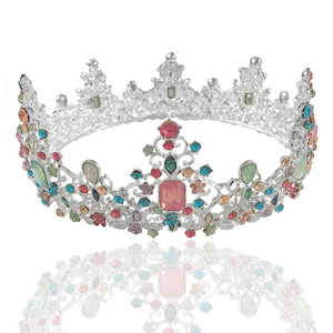 ประกวดเจ้าสาวเจ้าสาวRhinestonesงานแต่งงานเครื่องประดับTiara<span class=keywords><strong>มงกุฎ</strong></span>เจ้าสาวงานแต่งงาน - Product Image 6