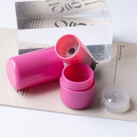 Vide Solide Blush Tube Hydratant Baume À Lèvres Bouteille Facial Ombre Contouring Pommade Tube 4g En Plastique Haute Brillance Pâte Emballage