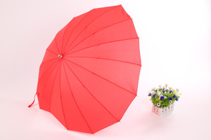 Parapluie personnalisé avec logo, nouveau style, parapluie chinois, parapluie de mariage en forme de cœur, parapluie pour couple - Product Image 2