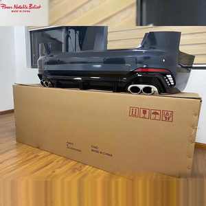 Kits de carrosserie pour Audi A4 S4 B9 <span class=keywords><strong>ABT</strong></span> Pare-chocs arrière avec diffuseur pour Audi A4 pare-chocs arrière S4 B9 2017 2018 2019 - Product Image 3