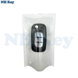 Boîtier de clé de voiture à 2/3 boutons pour <span class=keywords><strong>Renault</strong></span> Fluence Clio Megane <span class=keywords><strong>Kangoo</strong></span> Modus, clé pliante automatique avec lame VA2 non taillée - Product Image 5