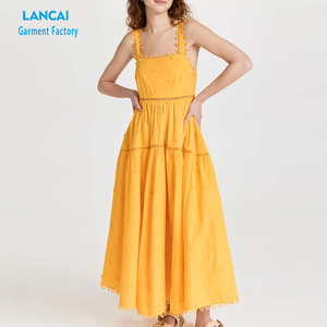 เดรสสำหรับผู้หญิงเดรสลำลองคลุมเข่าสำหรับผู้หญิงชุดเดรสแบบสั่งทำ - Product Image 1