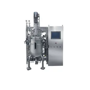 JOSTON Automatic PLC 20L 50L SS316L Vaccine Bioreactor Tank Mixer Cell Mechanism Fermentation Tank chemical reactor