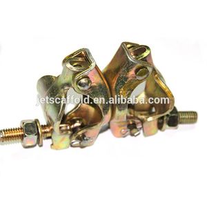 Collier de serrage pivotant à double fixation pour échafaudage de type britannique, pour raccordement de tubes, poutres, planches et échelles - Product Image 3