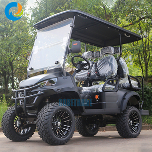 CE认证合法上路4人座电动越野高尔夫球车。适用于高尔夫球场、俱乐部和城市购物。 - Product Image 2