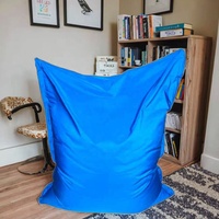Großer Sitzsack-Sofa für Erwachsene, modernes Design, für den Außenbereich, maschinenwaschbar, Lazy Bean Bag Sessel für Hotels, Büro, Zuhause