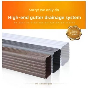 Vente Flash : <span class=keywords><strong>Gouttière</strong></span> en plastique / Collecteur d'eau de pluie en <span class=keywords><strong>PVC</strong></span> / Tuyau de descente en plastique - Product Image 6