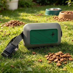 Portable Custom Silicone Dog Harness With Treat <b>Pouch</b> Coin Purse Outdoor - Product Image 1