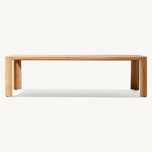 Chất Lượng Cao Rắn Gỗ Tếch Ngoài Trời Ăn Uống Đặt Bền Thời Tiết Kháng Patio Bàn Và Ghế Đặt Cho Biệt Thự Vườn Sử Dụng - Product Image 6