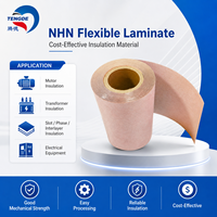 Panneau d'isolation en fibre de verre/fibre de polyester préimprégnée NHN, classe 180C/H, pour équipements électriques, moteurs, transformateurs