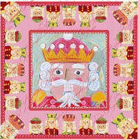 Tapis de jeu de mahjong bleu clair à motif de fleurs d'agrumes et de papillons, avec cadre festonné, dos antidérapant en caoutchouc et absorption des chocs