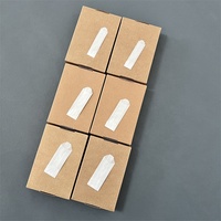 Sacs en papier glassine enduits de cire, imprimés en héliogravure, mini, biodégradables, pour usage alimentaire, 600 pièces/boîte, 36 boîtes/carton