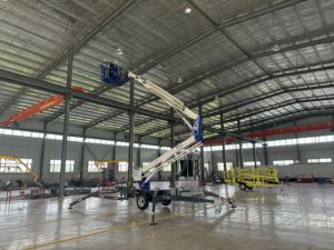 Mesin derek kelas atas mengangkat ledakan 12m untuk dijual pemasok pengangkat hidrolik - Product Image 5