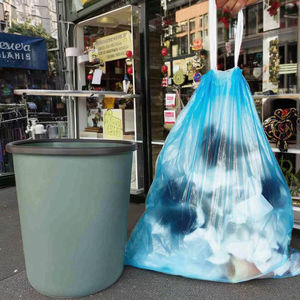 Strong and Flexible Drawstring Trash Bags for Clean, Quick and Hassle-Free Waste Disposal - Product Image 5