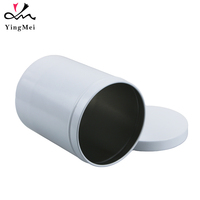 Boîte en aluminium pour aliments 750 ml, grande capacité, profonde, avec couvercle coulissant, récipient de stockage pour chocolat, bonbons, gâteaux
