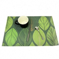 Fabricant OEM Design gratuit Napperons et serviettes en lin à impression personnalisée Nappe de table non tissée jetable