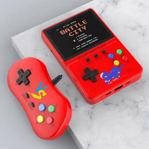 Nouvelle console de jeu portable haut de gamme, <span class=keywords><strong>500</strong></span> jeux, console portable 2-en-1 avec TV, jouet pour enfants deux joueurs, batterie externe - Product Image 1