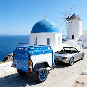 Rimorchio <span class=keywords><strong>Camper</strong></span> Fuoristrada Robusto in Offerta Speciale, Rimorchio <span class=keywords><strong>Camper</strong></span> Resistente per Terreni Difficili, Montagne e Viaggi nel Deserto - Product Image 4