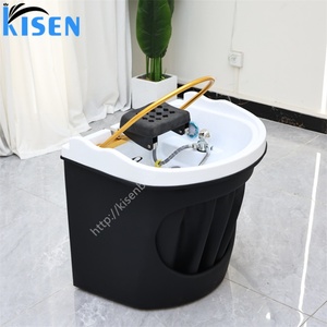 Bac à shampoing Kisen Salon, lavabo amovible pour soins capillaires, cuve de qualité supérieure, prix abordable, meilleur design pour table de massage - Product Image 5