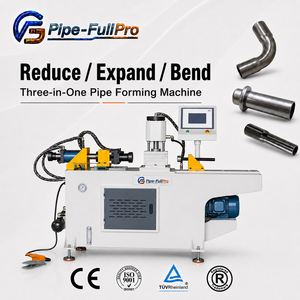 เครื่องจีบเหล็กสำหรับขยายและลดขนาดเส้นผ่านศูนย์กลางท่อเหล็ก - Product Image 1