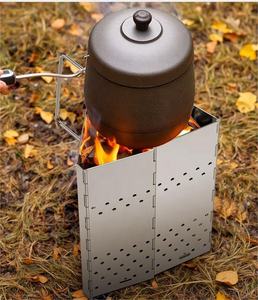 IRONDONKEY Camping Grills für Bbq Faltbarer großer Match Herd zünder für Hochgeschwindigkeits-Dreieck-Faltkohle-Fass zünder - Product Image 1