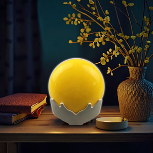 Lampada Notturna LED Guangli W114 Mini Luna in Mano con Interruttore, Decorazione da Parete per Camerette dei Bambini - Product Image 2