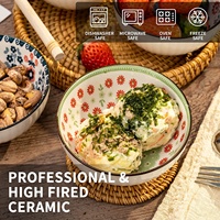 YCB-222 Ensemble de bols en céramique pour restaurant, style japonais coréen, 4,5 pouces, petit coffret cadeau, pour riz, soupe, ramen, pas cher