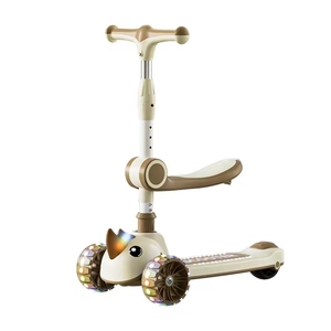 <span class=keywords><strong>Patinete</strong></span> Plegable Multifuncional <span class=keywords><strong>Unicornio</strong></span> con Música y Luces para Uso en Exteriores para Niños de 6 a 8 Años y Niños Más Pequeños - Popular - Product Image 3