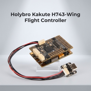 Controlador <span class=keywords><strong>de</strong></span> Vuelo Holybro Kakute H743-Wing STM32H743 480MHz ICM42688P <span class=keywords><strong>CAN</strong></span> Bus Baro Interruptor <span class=keywords><strong>de</strong></span> Cámara Dual 3-8S para Dron FPV <span class=keywords><strong>de</strong></span> Ala Fija - Product Image 1