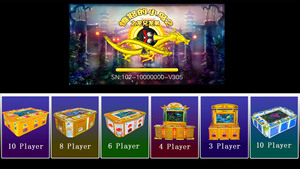 Machine d'arcade Hot Asia Birds, jeu multijoueur de tir sur poissons et <span class=keywords><strong>points</strong></span>, garantie 1 an, kit de machines de loterie - Product Image 4