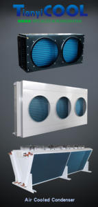 Condensador evaporativo da baixa temperatura do refrigerador de água industrial do elevado desempenho com equipamento essencial da troca térmica do motor - Product Image 5