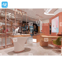 Vitrine de présentation de montres et de bijoux pour boutique de centre commercial, conçue de manière ingénieuse - Design d'intérieur modulaire pour bijouterie