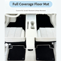 Tapis de sol sur mesure à double couche pour ORA 5 2026, tapis de voiture résistants à l'usure et anti-salissures, accessoires intérieurs