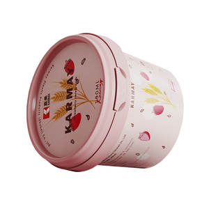 Fabricación PP Plástico 150ml 350ml 500ml 850ml IML Helado Envases Tazas - Product Image 1