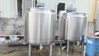 Cuve de mélange émulsifiante à cisaillement élevé en acier inoxydable avec chauffage électrique pour la fabrication de shampoing, de savon liquide et de détergent