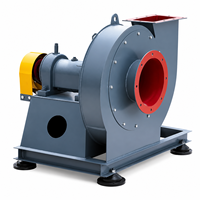 Ventilateur centrifuge industriel fiable à faible bruit, haute pression, en plastique, 380V, souffleur d'air, ventilateur d'extraction, ventilation pour bâtiments et hôtels