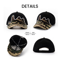 Casquettes de baseball personnalisées de haute qualité avec impression camouflage Real Tree pour la chasse, la pêche et la randonnée