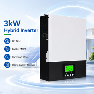 3kW Off Grid Solar Single Phase <b>24V</b> <b>Battery</b> Built in MPPT Pure Sine Wave for Home Energy Storage Backup Power System - Product Image 1