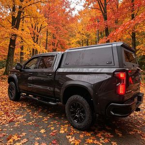 Cubierta Rígida de Aleación de Aluminio para Camioneta <span class=keywords><strong>Chevrolet</strong></span> Sierra 2500 6.8FT 2019+ |   Caja de Almacenamiento con Cierre a Presión, Instalación sin Taladro - Product Image 4