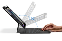 Funda con Teclado Magnético para Laptop (A16) 11" (2025) 10.ª generación 10.9" (2022) con Hub de Expansión 4 en 1 y Panel Táctil con Gestos