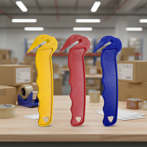 Cuchillo <span class=keywords><strong>de</strong></span> <span class=keywords><strong>Seguridad</strong></span> <span class=keywords><strong>de</strong></span> Acero Inoxidable <span class=keywords><strong>de</strong></span> Alta Calidad, Cortador <span class=keywords><strong>de</strong></span> Ganchos <span class=keywords><strong>de</strong></span> <span class=keywords><strong>Seguridad</strong></span>, Abridor <span class=keywords><strong>de</strong></span> Cajas Industrial, Precio Bajo, Personalizable - Product Image 1