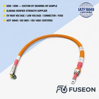 Harness Kabel Sistem Pemanas Tegangan Tinggi PTC EV Kustom 600V Tembaga Berpelindung IP67 Produsen OEM