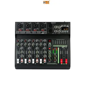MSO4DSP-U音频控制台混音器4通道16数字效果与EQ专业音频混音器控制台