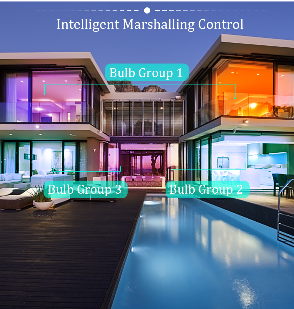 RSH Smart Downlight Led Spot Ceiling Downlights Music Voice Control Tuya Wifi Dimmable Indoor Lighting RGB+CW+WW