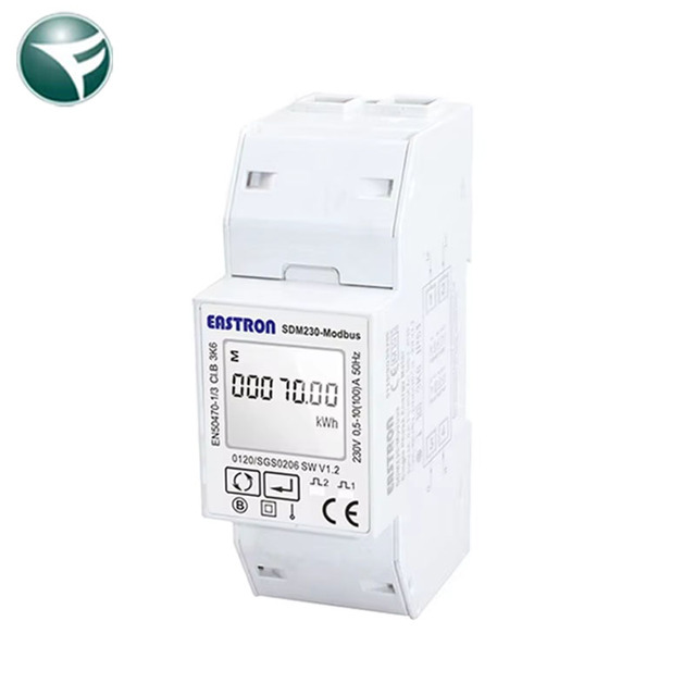 Eastron SDM230-Modbus Electricity Meter Model PV Solar System Electricity Smart Meter Single-Phase Two Module DIN Rail Meters