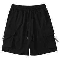 Short cargo grande taille de haute qualité avec LOGO personnalisé vierge pour hommes, bas de course à pied, de fitness et de gymnastique, ample, respirant en nylon