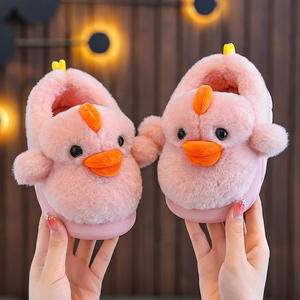 Women's Canvas Cotton Fluffy Cute Puppy-pattern Winter Warm Eco-friendly Slip-resistant Plastic-soled Plush Evergreen Outdoor - Product Image 2